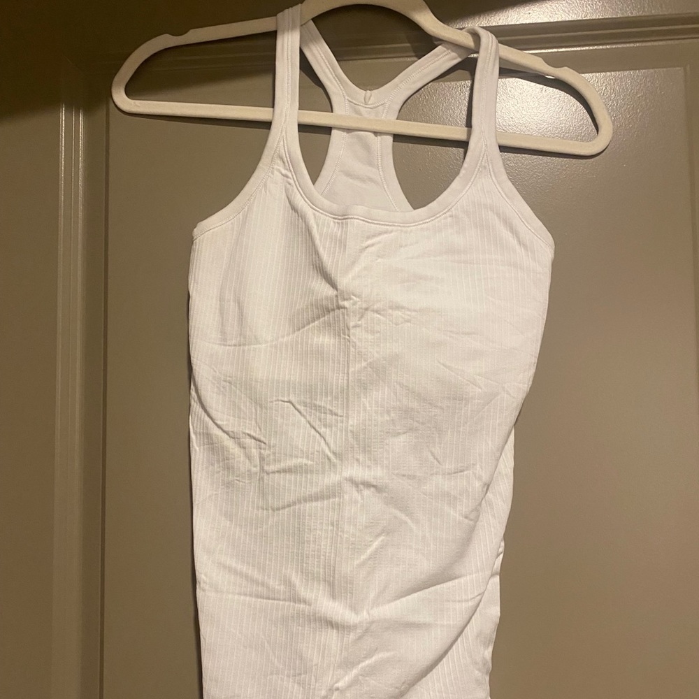 lululemon ebb to street tank top size 6